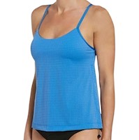 Ropa de Baño 2 Pcs Tankini Nike Celeste